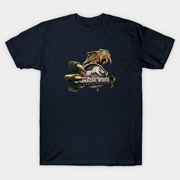 Jurassic World Fallen kingdom. Birthday party gifts. Officially licensed merch. Perfect present for mom mother dad father friend him or her T-Shirt by SerenityByAlex